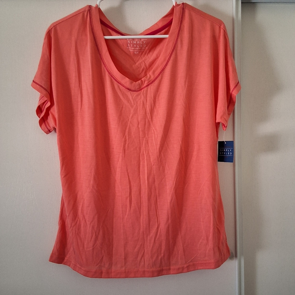 Simply Styl ED Sleepwear Drop Shoulder Tee Size S